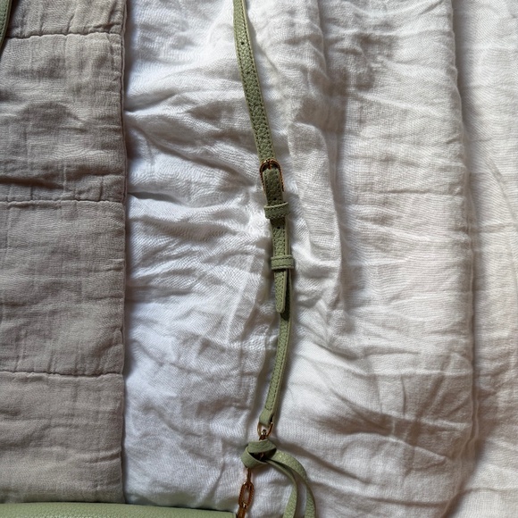 Tory Burch Crossbody Bag, One Size, Mint and Gold - Picture 4 of 9